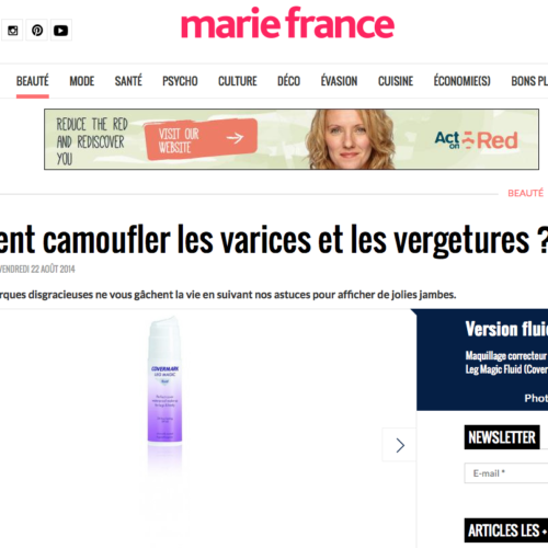 Parution sur mariefrance.fr
